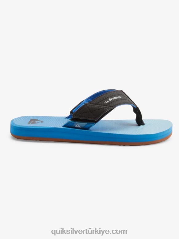 Quiksilver erkek çocuklar 8-16 carver switch sandalet 226FP2211 mavi 5
