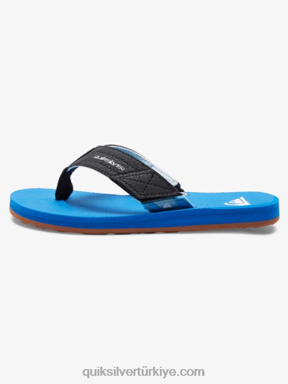 Quiksilver erkek çocuklar 8-16 carver switch sandalet 226FP2211 mavi 5