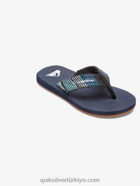 Quiksilver erkek çocuklar 8-16 carver switch sandalet 226FP2212 mavi 3
