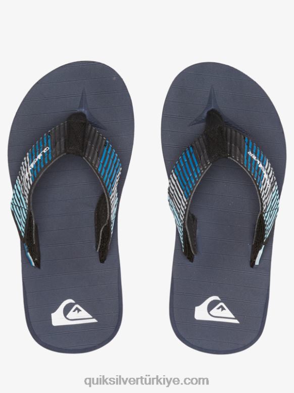 Quiksilver erkek çocuklar 8-16 carver switch sandalet 226FP2212 mavi 3