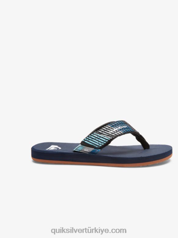Quiksilver erkek çocuklar 8-16 carver switch sandalet 226FP2212 mavi 3