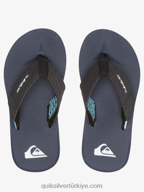 Quiksilver erkek çocuklar 8-16 carver switch sandalet 226FP2212 mavi 3