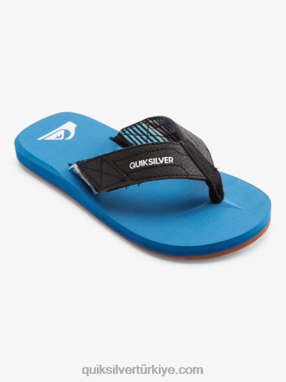 Quiksilver erkek çocuklar 8-16 carver switch sandalet 226FP2213 mavi 2