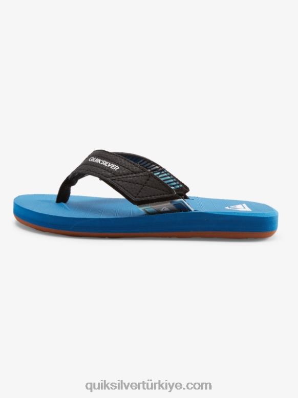 Quiksilver erkek çocuklar 8-16 carver switch sandalet 226FP2213 mavi 2