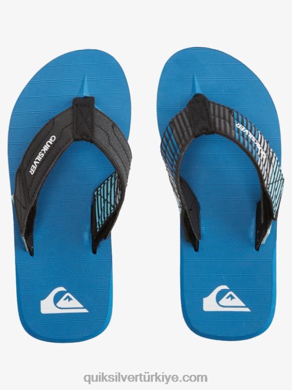Quiksilver erkek çocuklar 8-16 carver switch sandalet 226FP2213 mavi 2