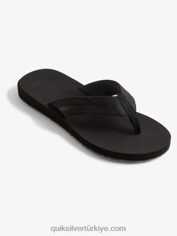 Quiksilver erkekler carver squish lüks sandaletler 226FP1830 Boz