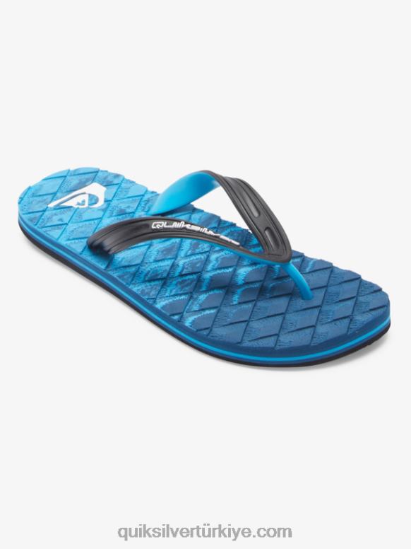 Quiksilver erkekler oahuey sandalet 226FP747 mavi 1