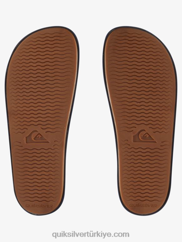 Quiksilver erkekler rivi çift ayarlı sandalet 226FP1077 mavi 1