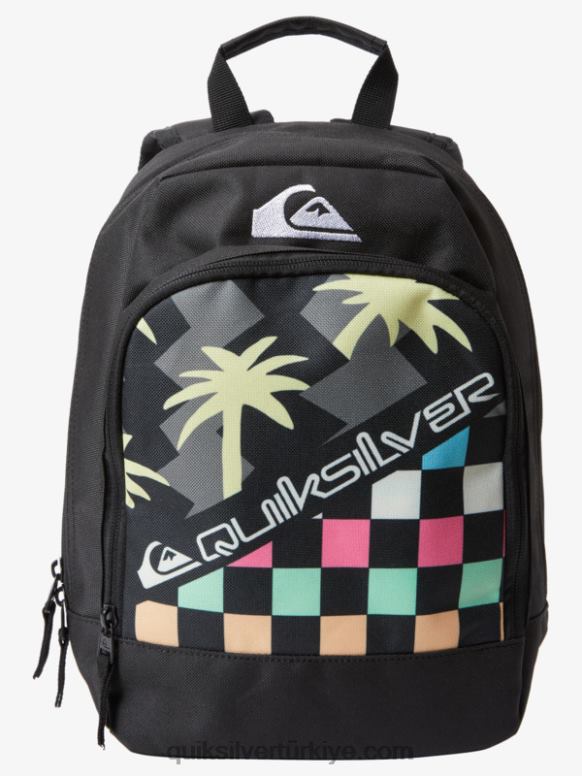 Quiksilver erkek çocuklar 2-7 chomping 12 lt sırt çantası 226FP2152 Jet Siyahı