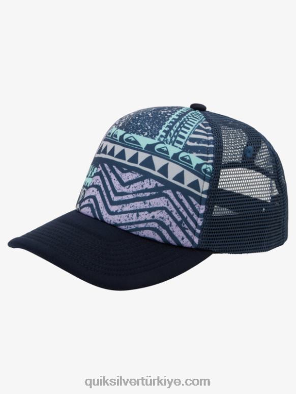 Quiksilver erkek çocuklar 8-16 akbaba kümesi şoför şapkası 226FP2042 Demir kapı