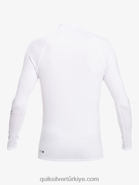 Quiksilver erkek çocuklar 2-7 her zaman ls l/sl sörf tee 226FP2073 beyaz