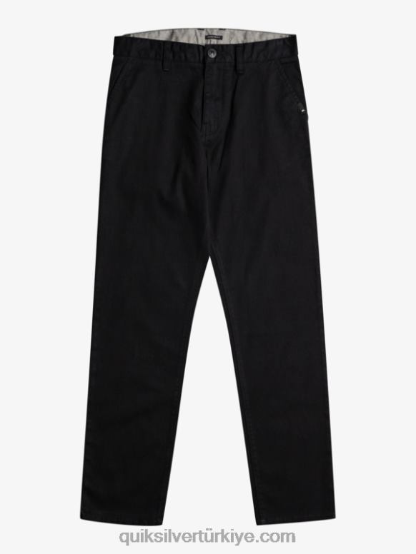Quiksilver erkek çocuklar 8-16 kadar günlük birleşik pantolon 226FP2240 siyah