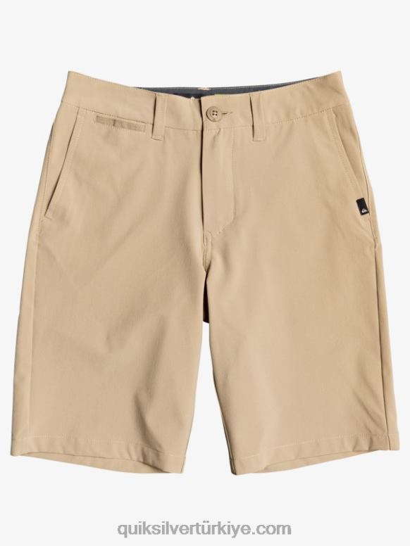 Quiksilver erkek çocuklar 8-16 union amfibi 19 hibrit şort 226FP2236 plaj