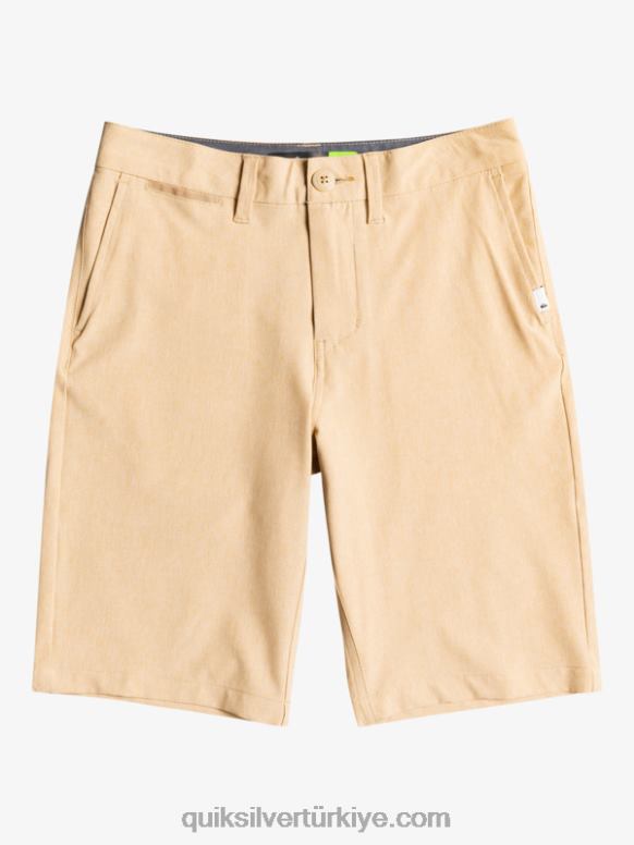 Quiksilver erkek çocuklar 8-16 union funda amfibi 19 hibrit şort 226FP2325 plaj