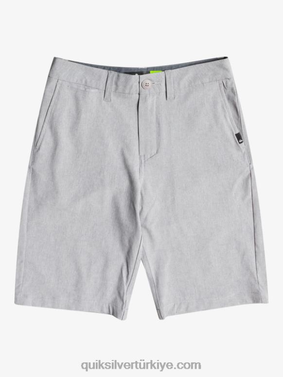 Quiksilver erkek çocuklar 8-16 union funda amfibi 19 hibrit şort 226FP2326 sulu kar