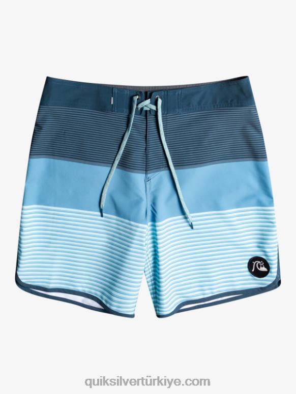 Quiksilver erkek çocuklar 8-16 surfsilk tijuana yth 17 boardshort 226FP2269 nişan mavisi