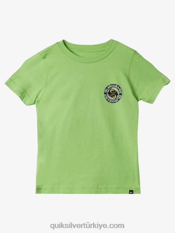 Quiksilver erkek çocuklar 2-7 tuzlu masal tişört 226FP1951 Panama