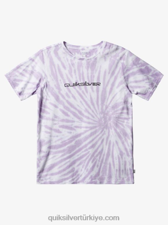 Quiksilver erkek çocuklar 8-16 Omni T-Shirt 226FP2312 beyaz