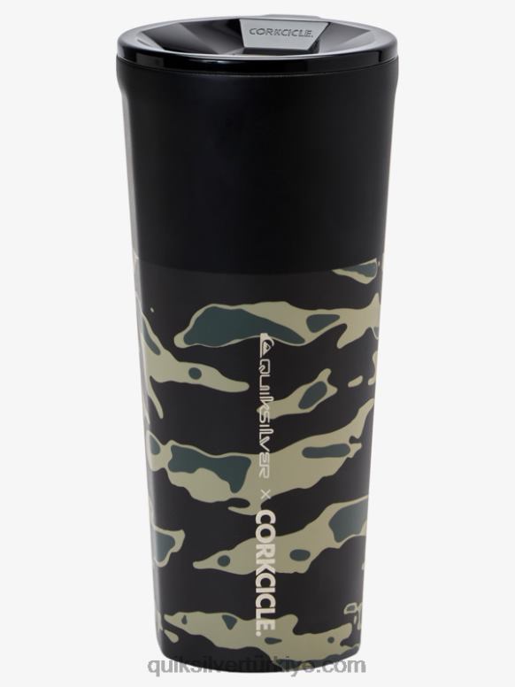 Quiksilver x Corkcicle erkekler klasik bardak 226FP1215 kamuflaj baskı önemli savaş