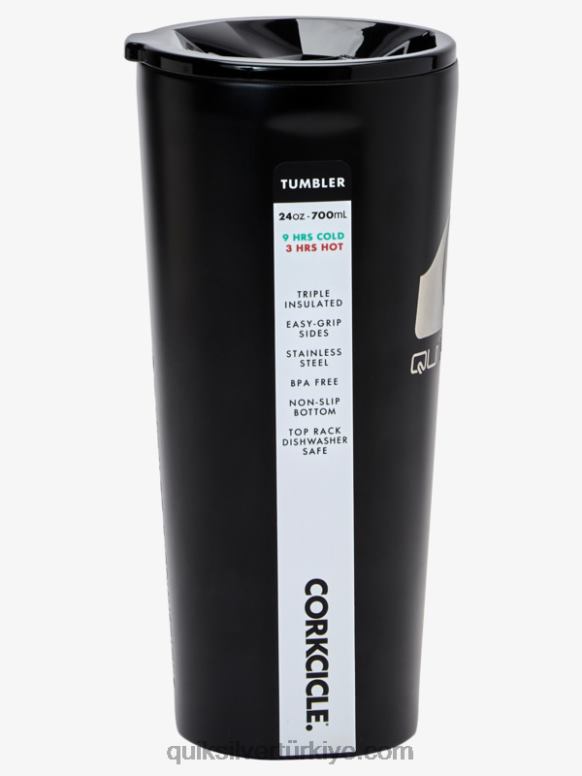 Quiksilver x Corkcicle erkekler klasik bardak 226FP1216 siyah