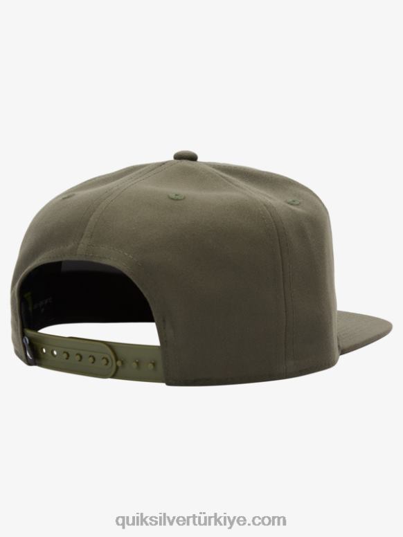 Quiksilver erkekler beşli snapback şapka 226FP1253 kekik funda