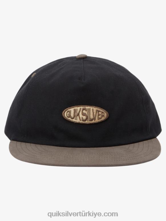 Quiksilver erkekler beysbol şapkası 226FP604 siyah/simsiyah