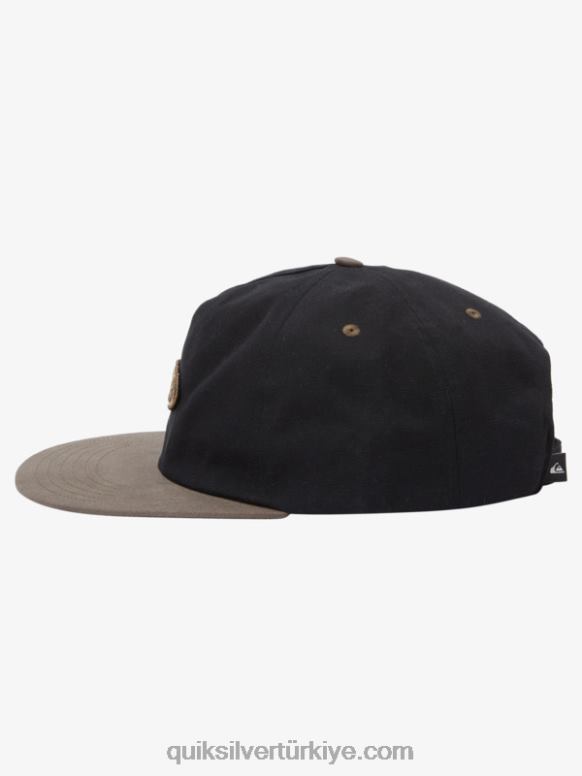 Quiksilver erkekler beysbol şapkası 226FP604 siyah/simsiyah