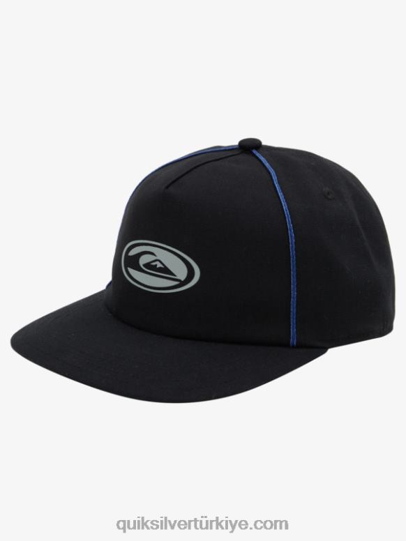 Quiksilver erkekler ekranlı çıtçıtlı şapka 226FP1200 siyah