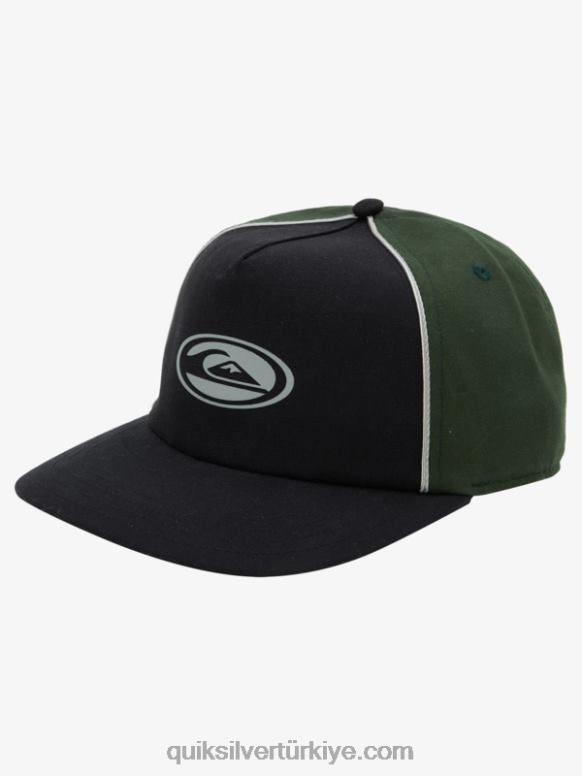 Quiksilver erkekler ekranlı çıtçıtlı şapka 226FP1201 yeşillik