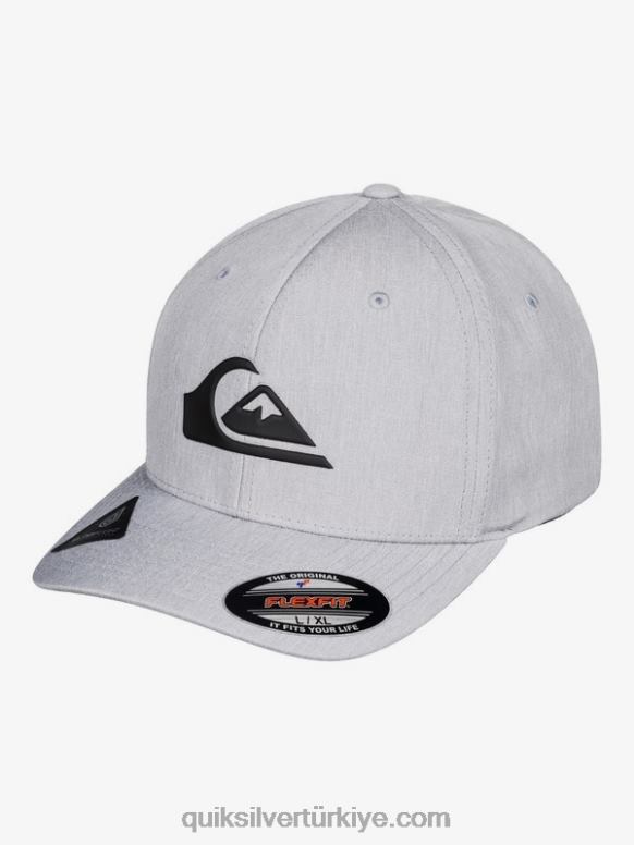 Quiksilver erkekler güçlendirilmiş flexifit şapka 226FP941 karla karışık funda