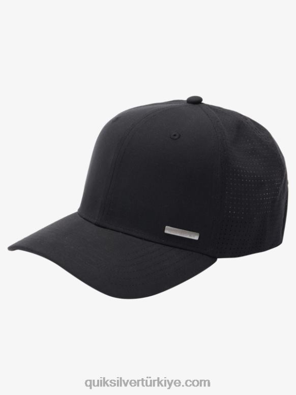 Quiksilver erkekler net tech plus beyzbol şapkası 226FP851 siyah