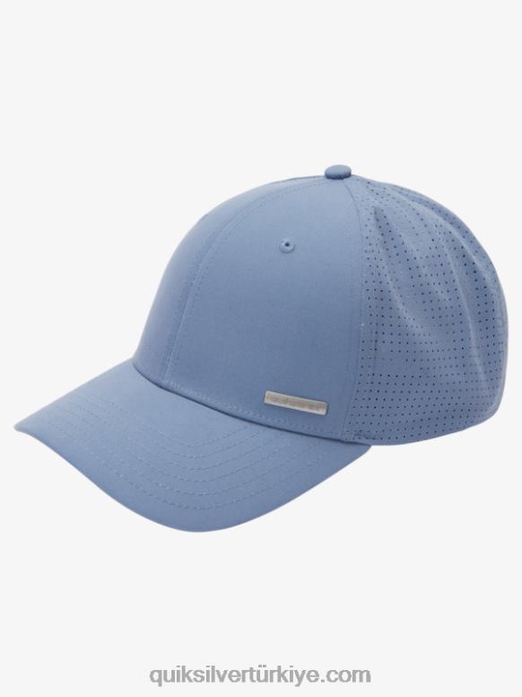 Quiksilver erkekler net tech plus beyzbol şapkası 226FP852 Bering Denizi