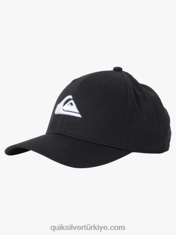 Quiksilver erkekler onlarca yıllık çıtçıtlı şapka 226FP1080 siyah