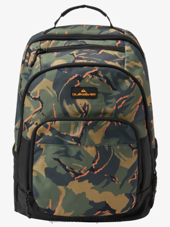 Quiksilver erkekler 1969 özel 28 l sırt çantası 226FP708 Orman kamuflajı