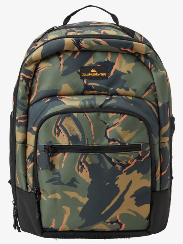Quiksilver erkekler okul soğutucusu 30l sırt çantası 226FP373 kamuflaj - plaj