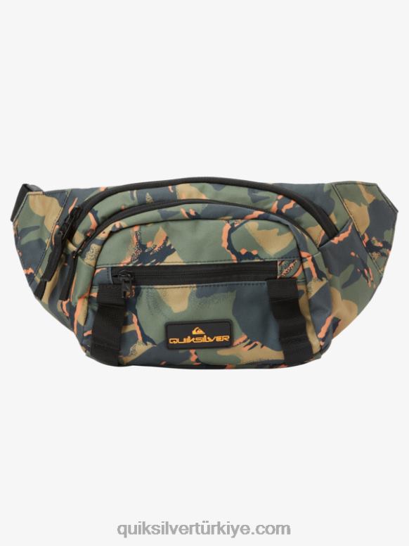 Quiksilver erkekler yalnız yürüteç 3l bel çantası 226FP608 kamuflaj - plaj