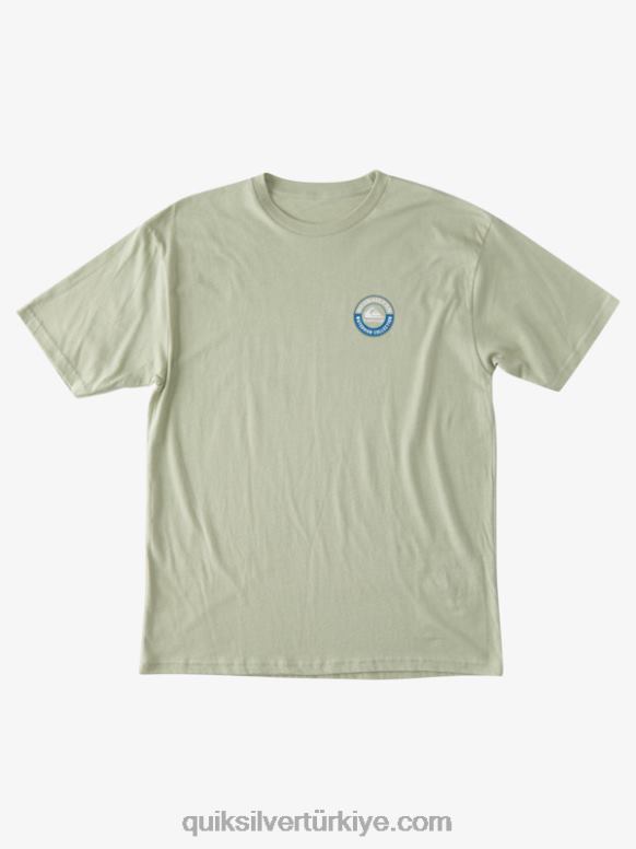 Quiksilver erkekler w kaptanlar yolculuk t-shirt 226FP1373 çay