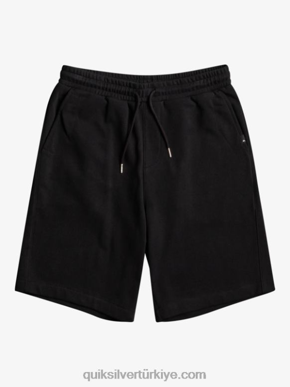 Quiksilver erkekler essentials eşofman şortu 226FP1273 siyah
