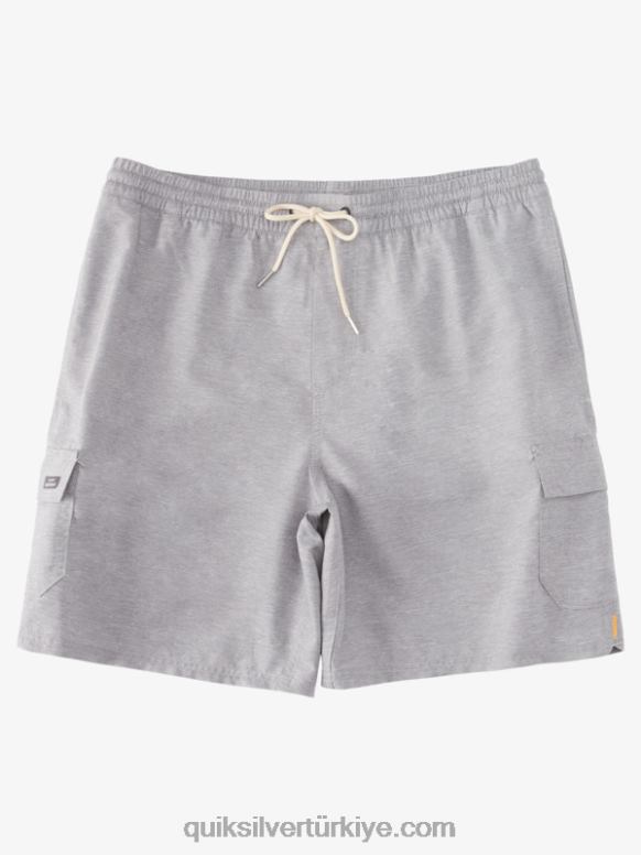 Quiksilver erkekler Waterman dengesi 18 vole 226FP909 melanj grisi
