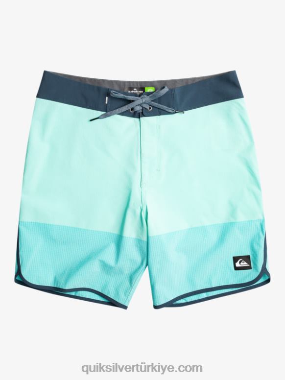 Quiksilver erkekler highlite tarak 19 sörf şortu 226FP35 plaj camı