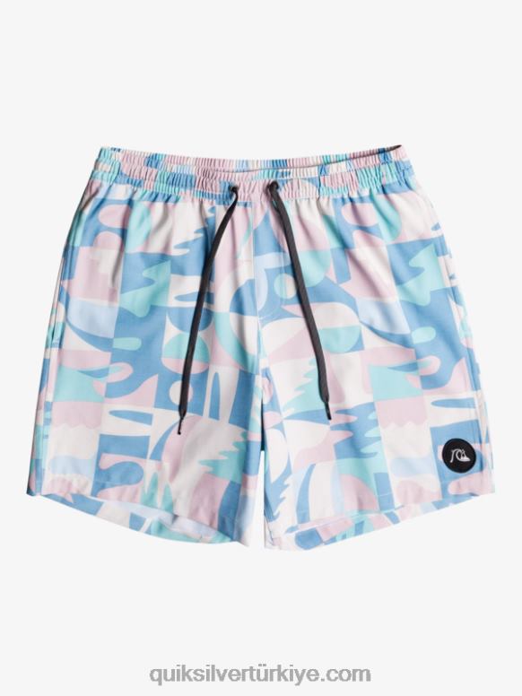 Quiksilver erkekler karışık adet 17 yaylım ateşi 226FP1777 huş ağacı