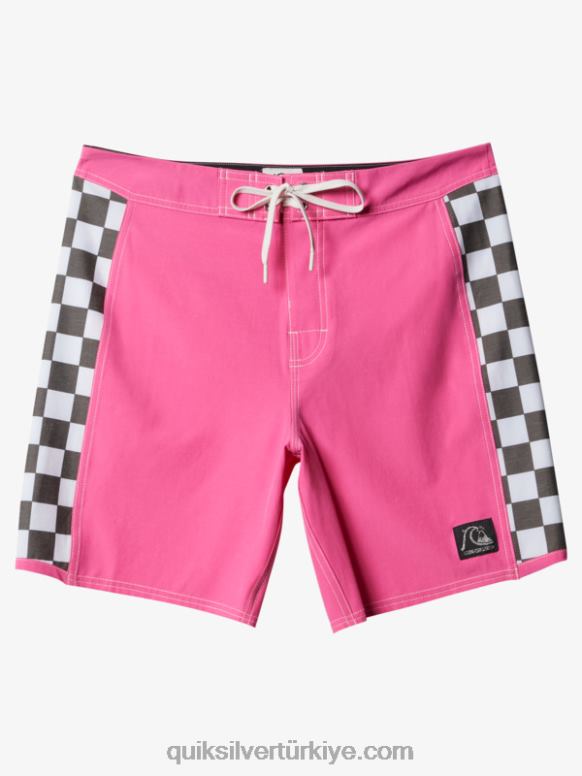 Quiksilver erkekler orijinal arch 18 sörf şortu 226FP1732 çingene pembesi