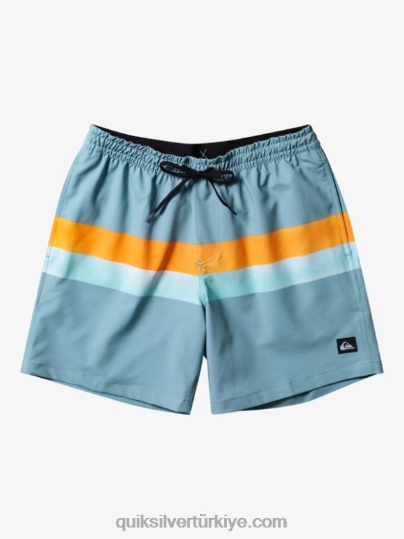 Quiksilver erkekler surfsilk air-brush 17 yaylım ateşi 226FP655 kameo mavisi