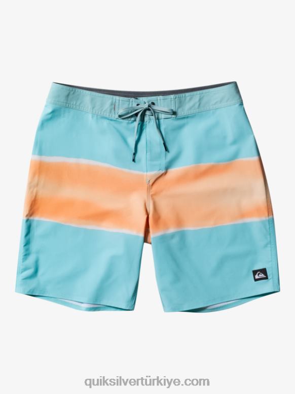 Quiksilver erkekler surfsilk air brush 19 sörf şortu 226FP644 melek mavisi
