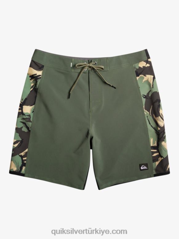 Quiksilver erkekler surfsilk arch 18 sörf şortu 226FP312 kamuflaj