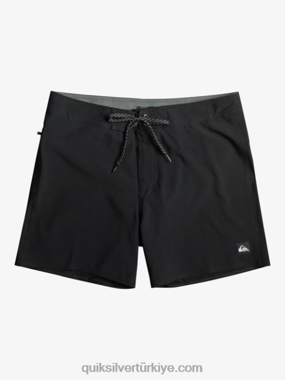 Quiksilver erkekler surfsilk kaimana 16 sörf şortu 226FP338 siyah