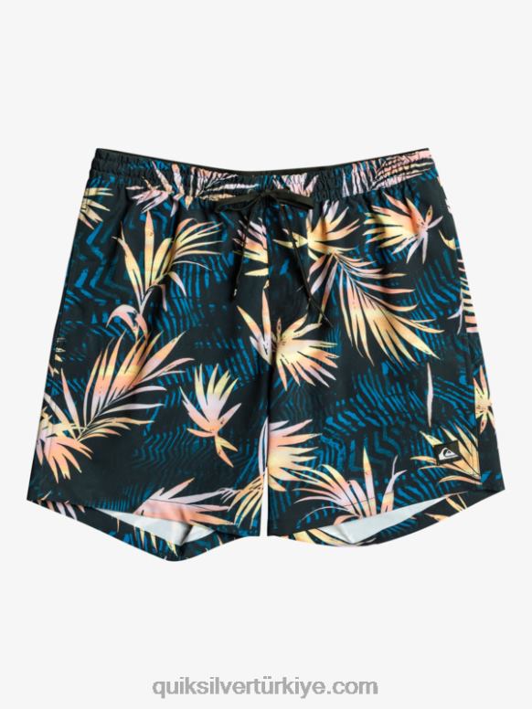 Quiksilver erkekler surfsilk karışımı 17 voleybol 226FP634 siyah