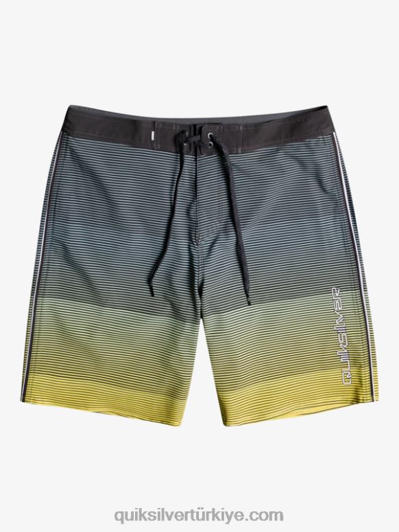 Quiksilver erkekler surfsilk masif 20 sörf şortu 226FP1600 asfalt