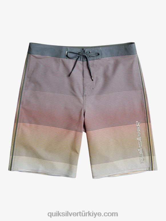 Quiksilver erkekler surfsilk masif 20 sörf şortu 226FP334 buğday