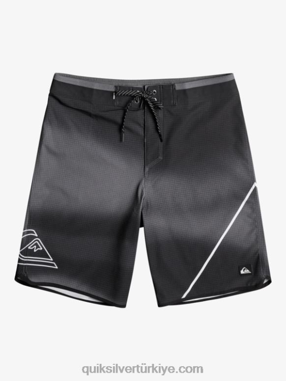 Quiksilver erkekler surfsilk new wave 20 sörf şortu 226FP223 siyah